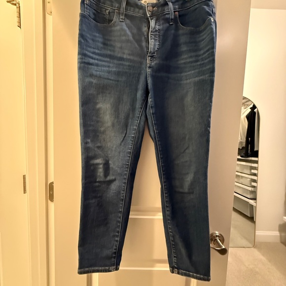 Madewell Curvy High-Rise Skinny Jeans 32 Petite - Picture 1 of 4